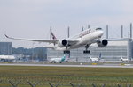 A7-ALK  Qatar Airways  Airbus A350-941   in München am 13.10.2016 gestartet