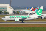 Transavia, PH-XRC, Boeing 737-7K2, 25.September 2016, MUC München, Germany.
