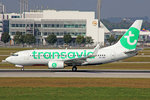 Transavia, PH-XRV, Boeing 737-7K2, 25.September 2016, MUC München, Germany.
