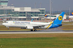 Ukraine International Airlines, UR-PSH, Boeing 737-85R, 25.September 2016, MUC München, Germany.