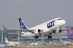 SP-LIF LOT - Polish Airlines Embraer ERJ-175LR (ERJ-170-200 LR) , MUC , 13.10.2016