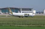Eine Boeing B734 der Sky Airlines mit der Kennung TC-SKM aufgenommen am 30.05.09 am Stuttgarter Flughafen.