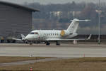 Private, D-AZZA, Bombardier, CL-600-2B16 Challenger 605, 11.01.2020, STR, Stuttgart, Germany      