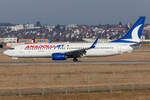  AnadoluJet (Turkish Airlines), TC-JFZ, Boeing, B737-8F2, 19.01.2022, STR, Stuttgart, Germany