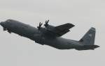 Start einer Lockheed C-130 Hercules am Mittwoch, den 2.