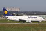 Lufthansa  Boeing 737-530  Stuttgart  10.10.10