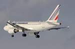 Air France   Airbus A318-111   F-GUGM   STR Stuttgart [Echterdingen], Germany  18.12.10
