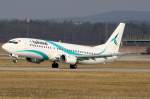 Tailwind Airlines   Boeing 737-4Q8  TC-TLB   STR Stuttgart [Echterdingen], Germany  12.02.11