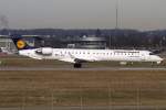 Lufthansa - CityLine, D-ACKB, Bombardier, CRJ-900, 18.01.2014, STR, Stuttgart, Germany       