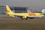 TUIfly, D-AHFT, Boeing, B737-8K5, 18.01.2014, STR, Stuttgart, Germany         