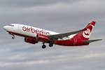 Air Berlin, D-AHXJ, Boeing, B737-7K5, 23.02.2014, STR, Stuttgart, Germany        