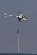 Private, D-HHAS, Robinson, R-22 Beta II, 24.07.2015, STR, Stuttgart, Germany         
