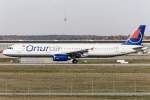 Onur Air, TC-OBF, Airbus, A321-231, 24.10.2015, STR, Stuttgart, Germany         