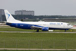 Blue Air, YR-BAR, Boeing, B737-4Q8, 11.05.2016, STR, Stuttgart, Germany           