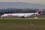 Air France - hop, F-HMLC, Bombardier, CRJ-1000, 06.01.2014, LYS, Lyon, France          