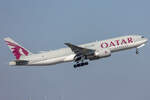 Qatar Airways Cargo, A7-BFT, Boeing, B777-BFT, 09.10.2021, CDG, Paris, France