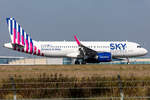 Sky Express, SX-CHG, Airbus, A320-251N, 09.10.2021, CDG, Paris, France