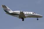 Private, OE-FMD, Cessna, 525 Citation CJ-1, 15.06.2011, TLS, Toulouse, France 



