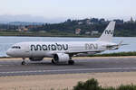Marabu Airlines, ES-MBA, Airbus A320-271N, msn: 6849, 23.Mai 2025, CFU Corfu, Greece.