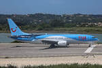 TUI Airways, G-TUMC, Boeing B737-8MAX, msn: 44597/7353,  Reykjavik , 22.Mai 2025, CFU Corfu, Greece.