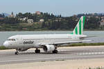 Condor (Operated by European Air Charter), LZ-LAJ, Airbus A320-214, msn: 2764, 25.Mai 2025, CFU Corfu, Greece.