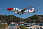 Airbus A320-200, Edelweiss Air (HB-IJW)  Braunwald , Skiathos (JSI), 01.08.2025.