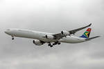 South African Airlines, ZS-SNF, Airbus A340-642, msn: 547, 12.August 2006, LHR London Heathrow, United Kingdom.