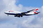 British Airways  Boeing 747-400, G-CIVO, 25.08.2018 London-Heathrow