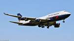 British Airways Boeing 747-400 G-BNLY  Landor Retro livery  @ London-Heathrow Airport / LHR.
26.7.2020