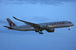Qatar Airways, A7-AMI, Airbus A350-941, msn: 214, 03.Juli 2023, LHR London Heathrow, United Kingdom.