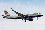 British Airways, G-TTNU, Airbus A320-251N, msn: 11403, 03.Juli 2023, LHR London Heathrow, United Kingdom.