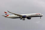 British Airways, G-XWBF, Airbus A350-1041, msn: 402, 03.Juli 2023, LHR London Heathrow, United Kingdom.
