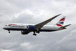 British Airways, G-ZBJA, Boeing B787-8, msn: 38609/108, 03.Juli 2023, LHR London Heathrow, United Kingdom.