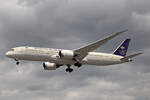 Saudi Arabian Airlines, HZ-AR23, Boeing B787-9, msn: 40049/683, 03.Juli 2023, LHR London Heathrow, United Kingdom.