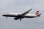 British Airways, G-NEOU, Airbus A321-251NX, msn: 8804, 04.Juli 2023, LHR London Heathrow, United Kingdom.