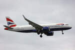 British Airways, G-TTNI, Airbus A320-251N, msn: 8767, 04.Juli 2023, LHR London Heathrow, United Kingdom.