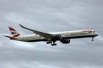 British Airways, G-XWBB, Airbus A350-1041, msn: 340, 04.Juli 2023, LHR London Heathrow, United Kingdom.
