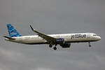 JetBlue Airways, N4048J, Airbus A321-271NXLR, msn: 10116, 04.Juli 2023, LHR London Heathrow, United Kingdom.