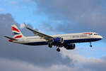 British Airways, G-NEOY, Airbus A321-251NX, msn: 9209, 05.Juli 2023, LHR London Heathrow, United Kingdom.