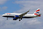 British Airways, G-TTNE, Airbus A320-251N, msn: 8365, 05.Juli 2023, LHR London Heathrow, United Kingdom.