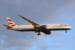 British Airways, G-ZBKN, Boeing B787-9, msn: 38630/475, 05.Juli 2023, LHR London Heathrow, United Kingdom.