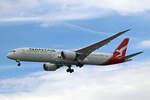 Qantas, VH-ZNH, Boeing B787-9, msn: 36241/778,  Great Barrier Reef , 05.Juli 2023, LHR London Heathrow, United Kingdom.