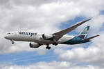 WestJet Airlines, C-GYRS, Boeing B787-9, msn: 64978/994, 06.Juli 2023, LHR London Heathrow, United Kingdom.
