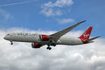Virgin Atlantic, G-VYUM, Boeing B787-9, msn: 37970/296, 'Ruby Murray', 06.Juli 2023, LHR London Heathrow, United Kingdom.