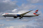 British Airways, G-ZBKF, Boeing B787-9, msn: 38622/392, 06.Juli 2023, LHR London Heathrow, United Kingdom.