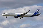 Aegean Airlines, SX-NAC, Airbus A321-271NX, msn: 10189, 06.Juli 2023, LHR London Heathrow, United Kingdom.
