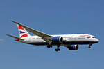 British Airways, G-ZBJM, Boeing B787-8, msn: 60631/769, 07.Juli 2023, LHR London Heathrow, United Kingdom.