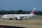 Qatar Airways Cargo, A7-BFT, Boeing B777-F, msn: 66338/1628, 08.Juli 2023, LHR London Heathrow, United Kingdom.