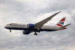 British Airways, G-ZBJJ, Boeing B787-8, msn: 60629/708,  Paul Jarvis , 08.Juli 2023, LHR London Heathrow, United Kingdom.