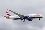 British Airways, G-ZBJH, Boeing 787-8, 01.Juli 2016, LHR London Heathrow, United Kingdom.